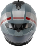Integralhelm Speeding Für Motorrad Nolan N80-8 Blaugrau / Dunkelblau / Weiß / Rot Incline 352 Grösse M
