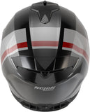 Integralhelm Speeding Für Motorrad Nolan N80-8 Schwarz / Anthrazit / Weiß / Rot Incline 353 Grösse S