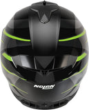 Integralhelm Speeding Für Motorrad Nolan N80-8 Schwarz / Anthrazit / Chrom Pulsgrün Fervo 354 Grösse Xxxl