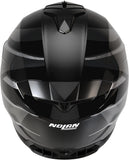 Integralhelm Speeding Für Motorrad Nolan N80-8 Schwarz / Anthrazit / Chromsilber Fervo 356 Grösse Xxxl