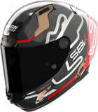 Integralhelm Speeding Für Motorrad Nolan X-804 Rs Ultra Carbon Carbon / Rot / Gold Sbk 360 Grösse Xxxl