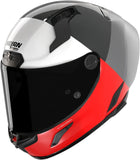 Integralhelm Speeding Für Motorrad Nolan X-804 Rs Ultra Carbon Carbon / Lavagrau / Rot / Weiß Blocco 369 Grösse Xxxl