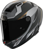 Integralhelm Speeding Für Motorrad Nolan X-804 Rs Ultra Carbon Carbon / Schwarz / Grau / Gold Lesmo 361 Grösse Xxs